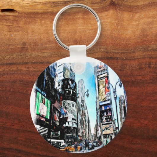 Times Square Schlüsselanhänger (Vorderseite)