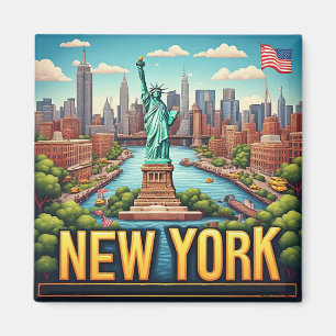 🧲 Times Square Urlaubserinnerung New York ✨ Magnet