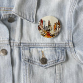 Times- Squareknopf-Abzeichen Button (Beispiel)