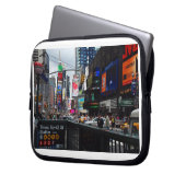 Times Squarelaptophülse Laptopschutzhülle (Vorderseite Links)