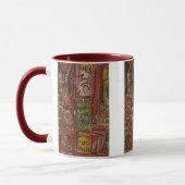 Times Squarerot Tasse (Links)