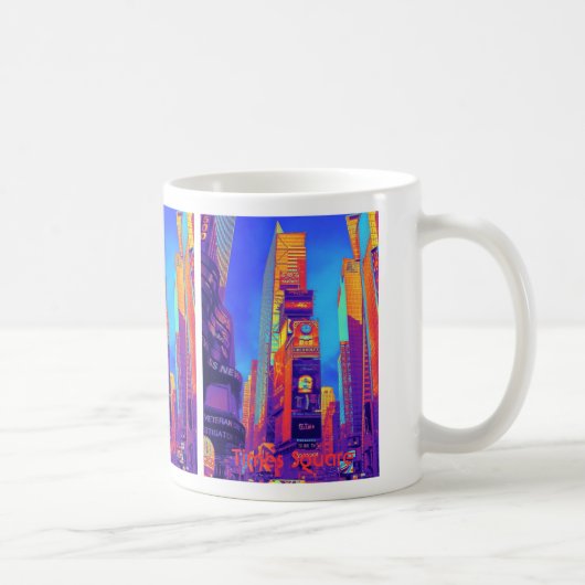 Times- SquareTasse Kaffeetasse (Rechts)
