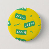 Times three yellow learning button (Vorderseite)