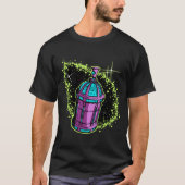 Timeship Graffitineous - dunkler T - Shirt (Vorderseite)