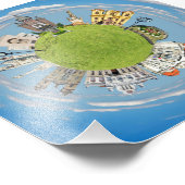 Timisoara Stadt romania winziger Planet Sehenswürd Fotodruck (Ecke)