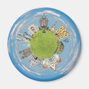Timisoara Stadt romania winziger Planet Sehenswürd Magnet