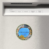 Timisoara Stadt Romantik Gewerkschaft Piazza Panor Magnet (In Situ (Geschirrspüler))