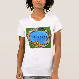 Timisoara Stadt Romantik Gewerkschaft Piazza Panor T-Shirt