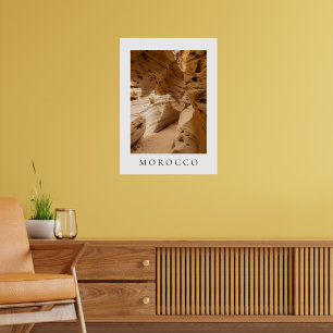 Timlalins Canyon, in der Nähe von Tamri, Marokko R Poster