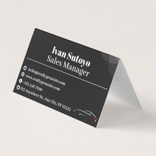 Timmerman — Automotive Care & Vehicle Enhancement Visitenkarten (Rückseite)