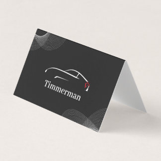 Timmerman — Fahrzeugpflege & Fahrzeugverbesserung Visitenkarten