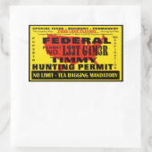 Timmy Hunter Sticker (Tasche)