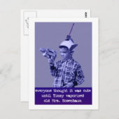 Timmy Postkarte (Vorne/Hinten)