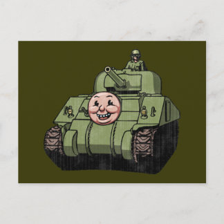 Timmy the Tank Postkarte