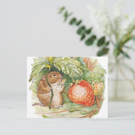 Timmy Willie Mouse - Beatrix Potter Postkarte (Stehend Vorderseite)