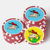 Timmy zitterte pokerchips (Stapel)