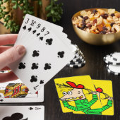 Timmy zitterte spielkarten (In Situ)