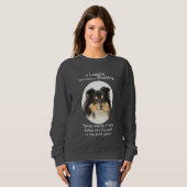 Timmy's Tri-Color Sheltie Sweatshirt (Vorne ganz)