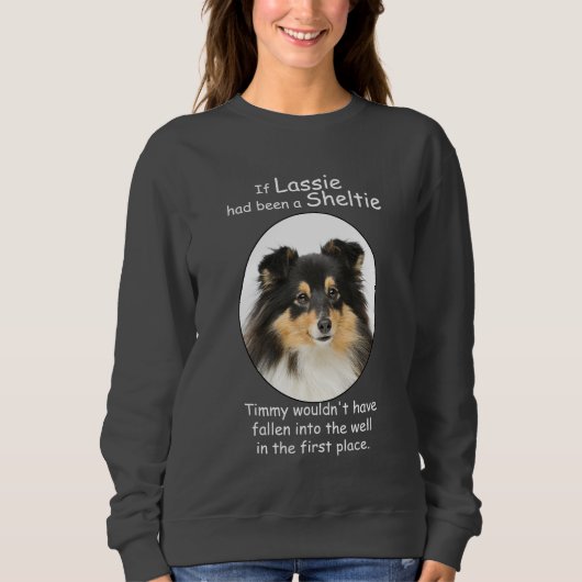 Timmy's Tri-Color Sheltie Sweatshirt (Vorderseite)
