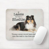 Timmys Tri Farbe Sheltie Mousepad (Mit Mouse)