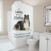 Timmys Tri FarbeSheltie Duschvorhang (Beispiel)