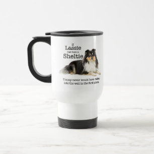Timmys Tri FarbeSheltie Reise-Tasse Reisebecher