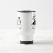Timmys Tri FarbeSheltie Reise-Tasse Reisebecher (Mittel)