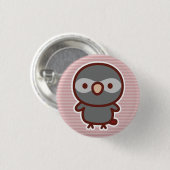 Timneh-Graupapagei Button (Vorne & Hinten)