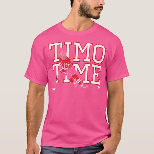 Timo Meier Timo Time New Jersey Hockey T-Shirt (Vorderseite)