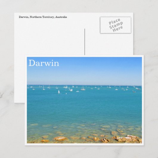 Timor-See Postkarte (Vorne/Hinten)