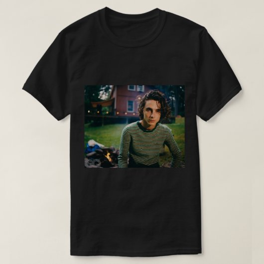 Timothee Chalamet GQ Editorial T-Shirt (Design vorne)