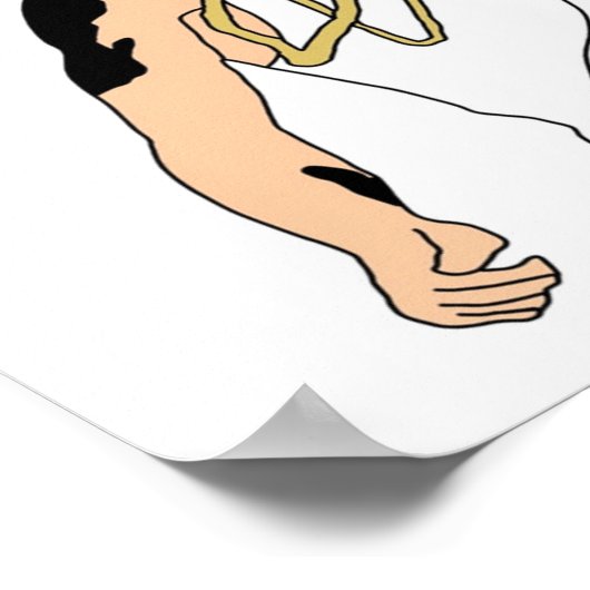 Timothee Chalamet Sound Cloud Rapper Poster (Ecke)