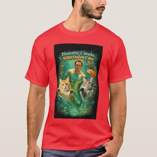 Timothy Cando & die Soap Opera Cats T-Shirt (Vorderseite)