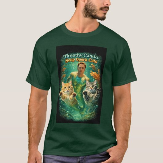 Timothy Cando & die Soap Opera Cats T-Shirt (Vorderseite)