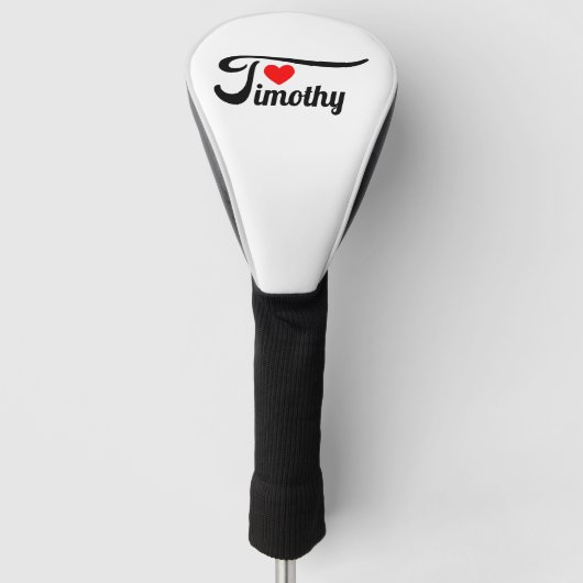 Timothy Golf Headcover (Vorderseite)