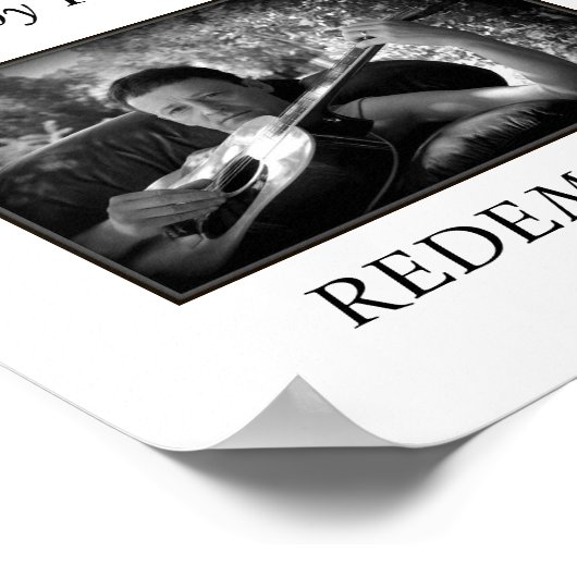 Timothy Kendrick REDEMPTION Poster (Ecke)