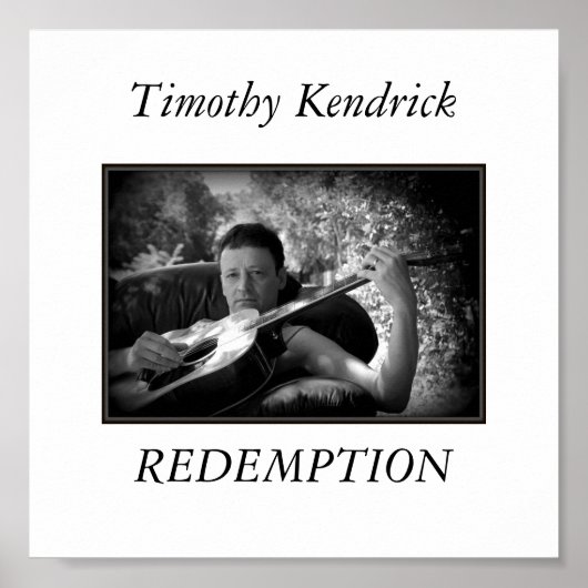 Timothy Kendrick REDEMPTION Poster (Vorne)