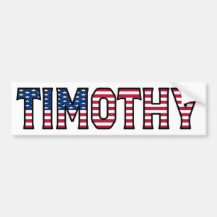 Timothy Name Vorname USA Aufkleber Sticker Auto Autoaufkleber