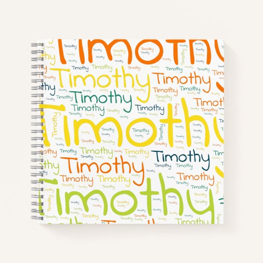 Timothy Notizblock (Vorderseite)