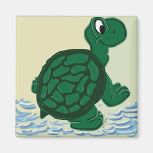 Timothy the Turtle Magnet