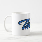 Timothy Vorname Name blue Tasse Kaffeetasse (Links)