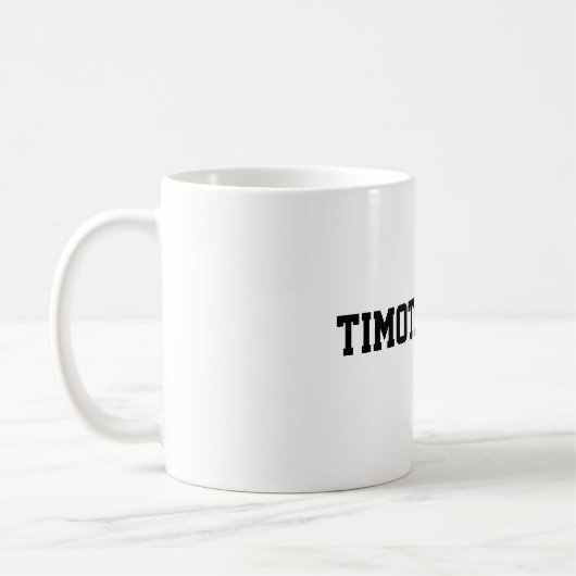 TIMOTHYS SCHALE KAFFEETASSE (Links)