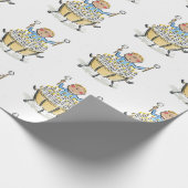 Timpani Birthday Geschenkpapier (Ecke)