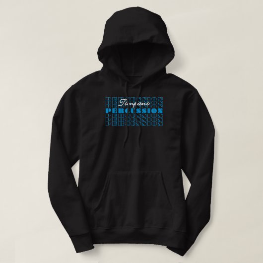 Timpani Drum Perkussionist Marching Band Drums Hoodie (Design vorne)
