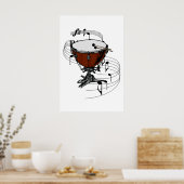Timpani (Wassertrommel) Poster (Küche)