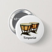 Timpanistknopf Button (Vorne & Hinten)