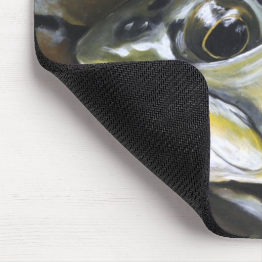 Tims Bachforelle Mousepad (Ecke)