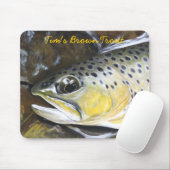 Tims Bachforelle Mousepad (Mit Mouse)