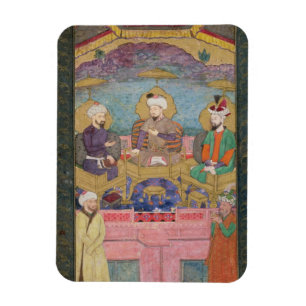 Timur (1336-1405), Babur (1483-1530, r.1526-30) Magnet