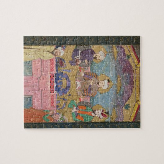 Timur (1336-1405), Babur (1483-1530, r.1526-30) Puzzle (Horizontal)
